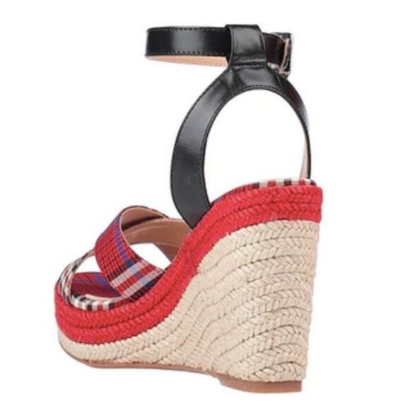 Mulberry tartan sandals Red size 7 - Picture 2 of 8